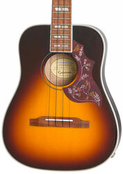 Hummingbird Tenor Acoustic/Electric Ukulele +Bag - tobacco sunburst