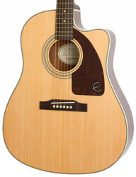 Folk gitaar Epiphone J-15 EC Deluxe - Natural