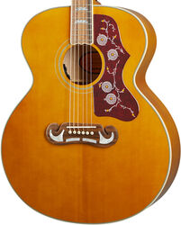 Volksgitaar Epiphone Inspired by Gibson J-200 - Aged antique natural 