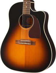 Volksgitaar Epiphone Inspired by Gibson J-45 EC - Aged vintage sunburst