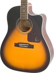 Folk gitaar Epiphone J-45 EC Studio - Vintage sunburst