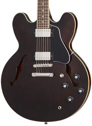 Kenmerkende elektrische gitaar Epiphone Jim James ES-335 - Seventies walnut