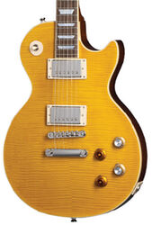 Enkel gesneden elektrische gitaar Epiphone Kirk Hammett Greeny 1959 Les Paul Standard - Greeny burst