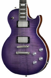 Enkel gesneden elektrische gitaar Epiphone Inspired By Gibson Les Paul Modern Figured - Purple burst