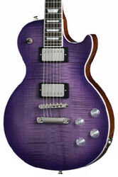 Enkel gesneden elektrische gitaar Epiphone Inspired By Gibson Les Paul Modern Figured - Purple Burst