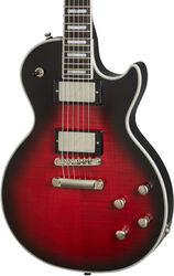 Enkel gesneden elektrische gitaar Epiphone Modern Prophecy Les Paul - Red tiger aged 