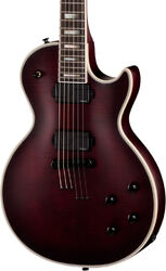 Single cut gitaar  Epiphone Modern Les Paul Prophecy - Crimson fog satin