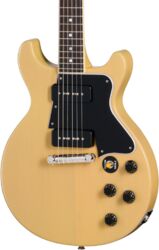 Guitarra eléctrica de doble corte. Epiphone 1960 Les Paul Special Double Cut Reissue - tv yellow