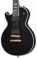 Linkshandige elektrische gitaar Epiphone Matt Heafy Les Paul Custom Origins 7-String LH - Ebony