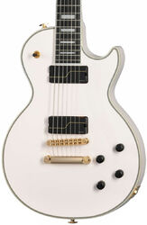 7-snarige elektrische gitaar Epiphone Matt Heafy Les Paul Custom Origins 7-String - Bone white