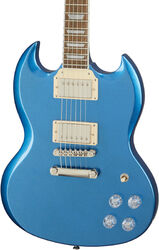 Retro-rock elektrische gitaar Epiphone SG Muse Modern - Radio blue metallic