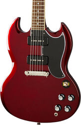 Guitarra eléctrica de doble corte. Epiphone SG Special P-90 - Vintage sparkling burgundy