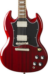 Guitarra eléctrica de doble corte. Epiphone SG Standard - Cherry