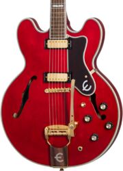 Semi hollow elektriche gitaar Epiphone Sheraton 150th Anniversary - Cherry