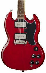 Guitarra eléctrica de doble corte. Epiphone Tony Iommi SG Special - Vintage cherry