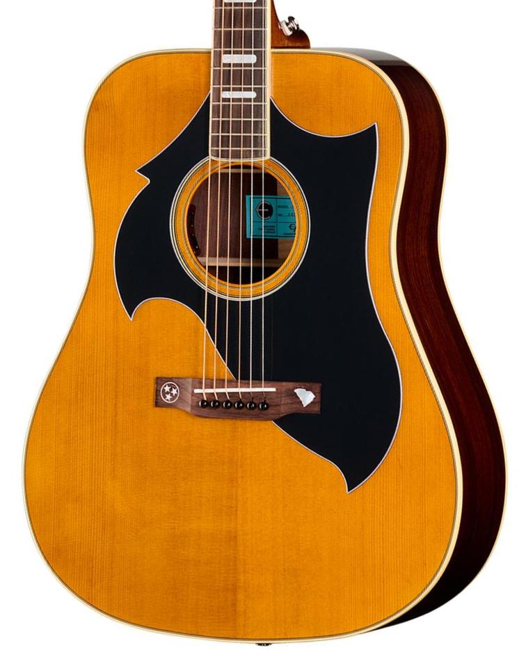 Semi hollow elektriche gitaar Epiphone Marcus King El Dorado - antique natural