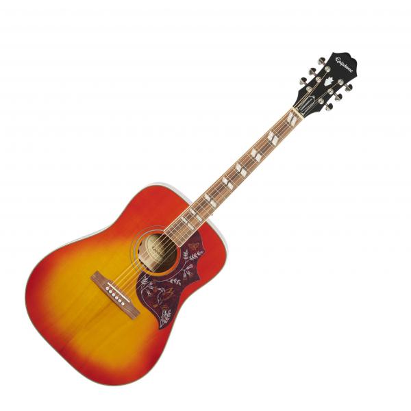 Elektro-akoestische gitaar Epiphone Hummingbird Studio - Faded cherry
