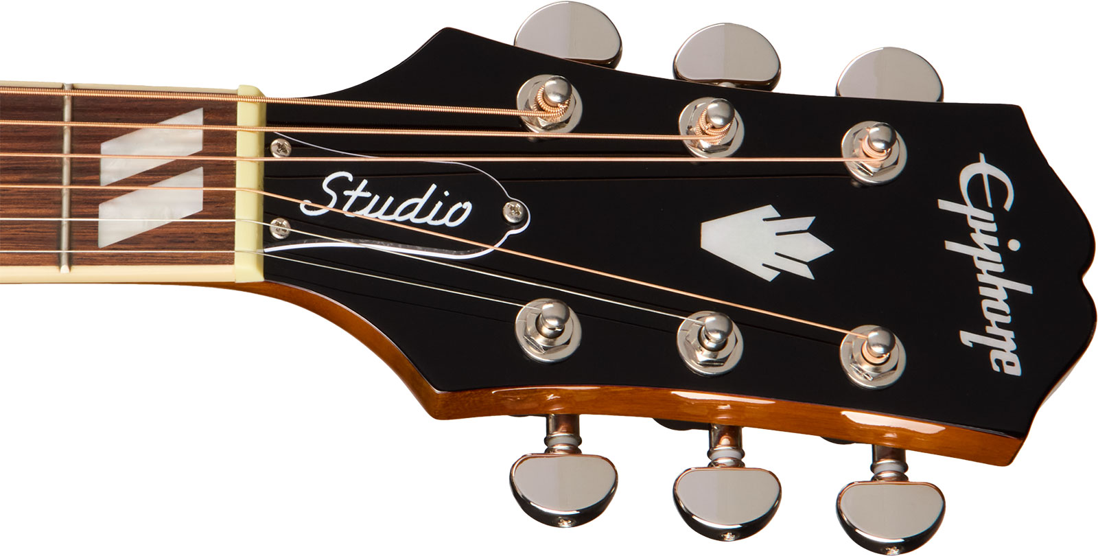 Epiphone Hummingbird Studio Ibg Dreadnought Epicea Acajou Rw - Natural - Folk gitaar - Variation 4