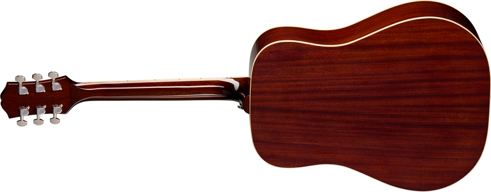 Epiphone Hummingbird Tribute Dreadnought Shsc Epicea Acajou Lau - Antique Natural - Folk gitaar - Variation 1