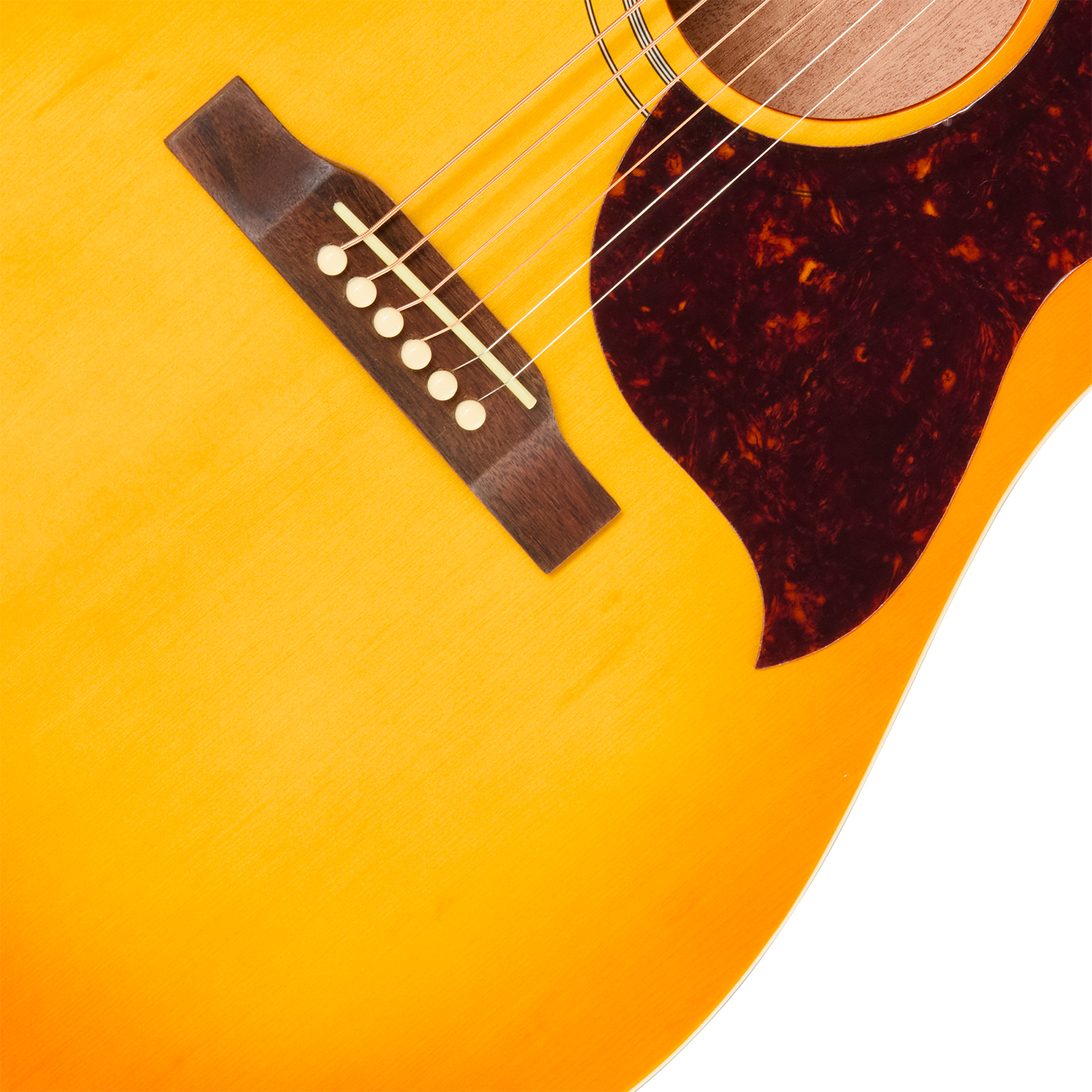 Epiphone Hummingbird Tribute Dreadnought Shsc Epicea Acajou Lau - Heritage Sunburst - Folk gitaar - Variation 3