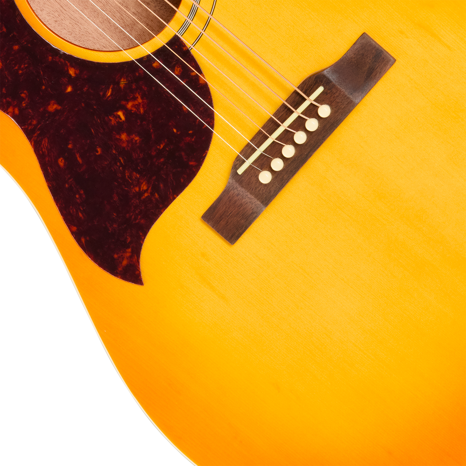 Epiphone Hummingbird Tribute Lh Dreadnought Shsc Gaucher Epicea Acajou Lau - Heritage Sunburst - Folk gitaar - Variation 3