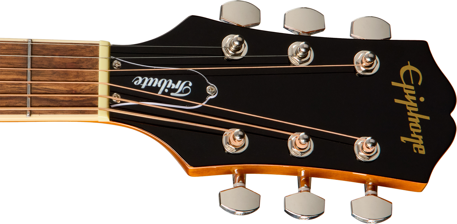 Epiphone Hummingbird Tribute Lh Dreadnought Shsc Gaucher Epicea Acajou Lau - Heritage Sunburst - Folk gitaar - Variation 4