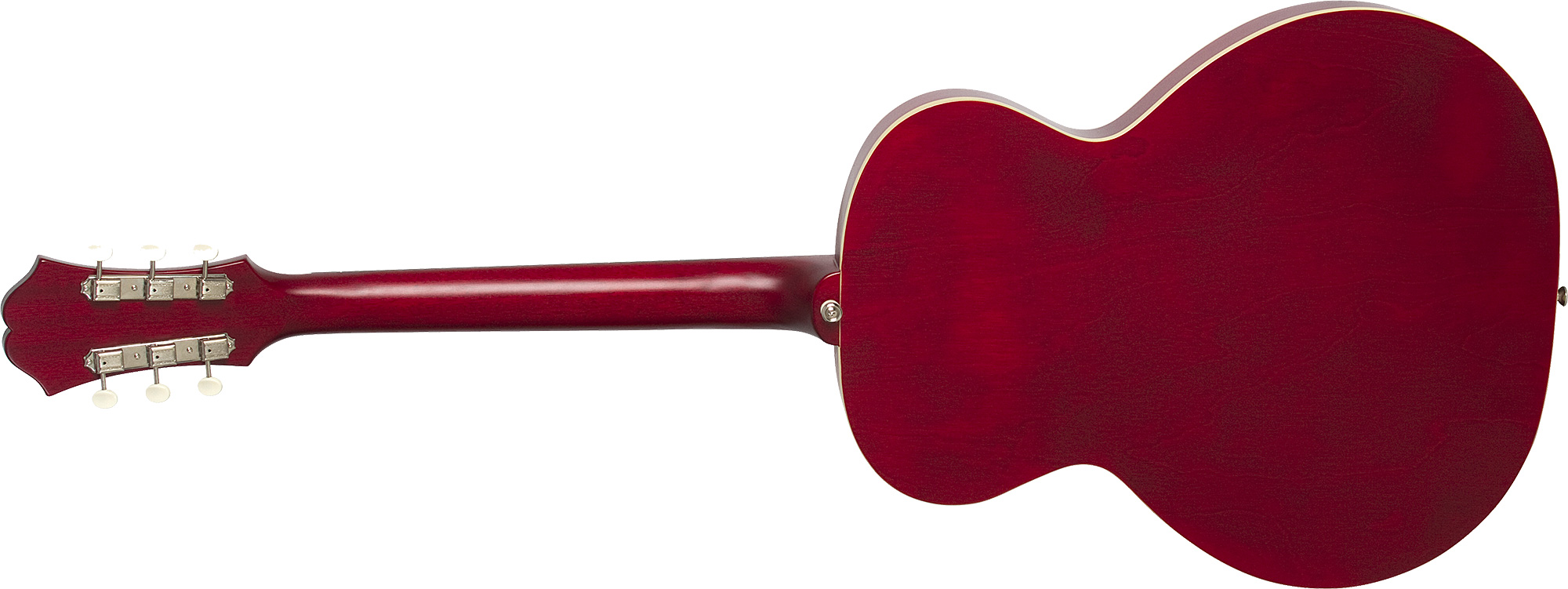 Epiphone Inspired By 1966 Century 2016 - Aged Gloss Cherry - Semi hollow elektriche gitaar - Variation 2