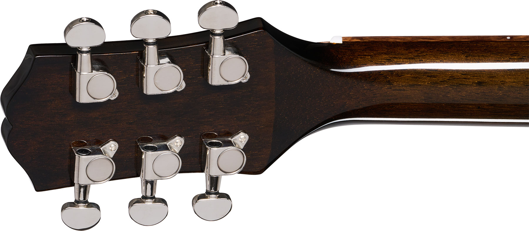 Epiphone J-45 Express Modern Dreadnought 7/8 Shsc Epicea Acajou Lau - Ebony - Volksgitaar - Variation 4