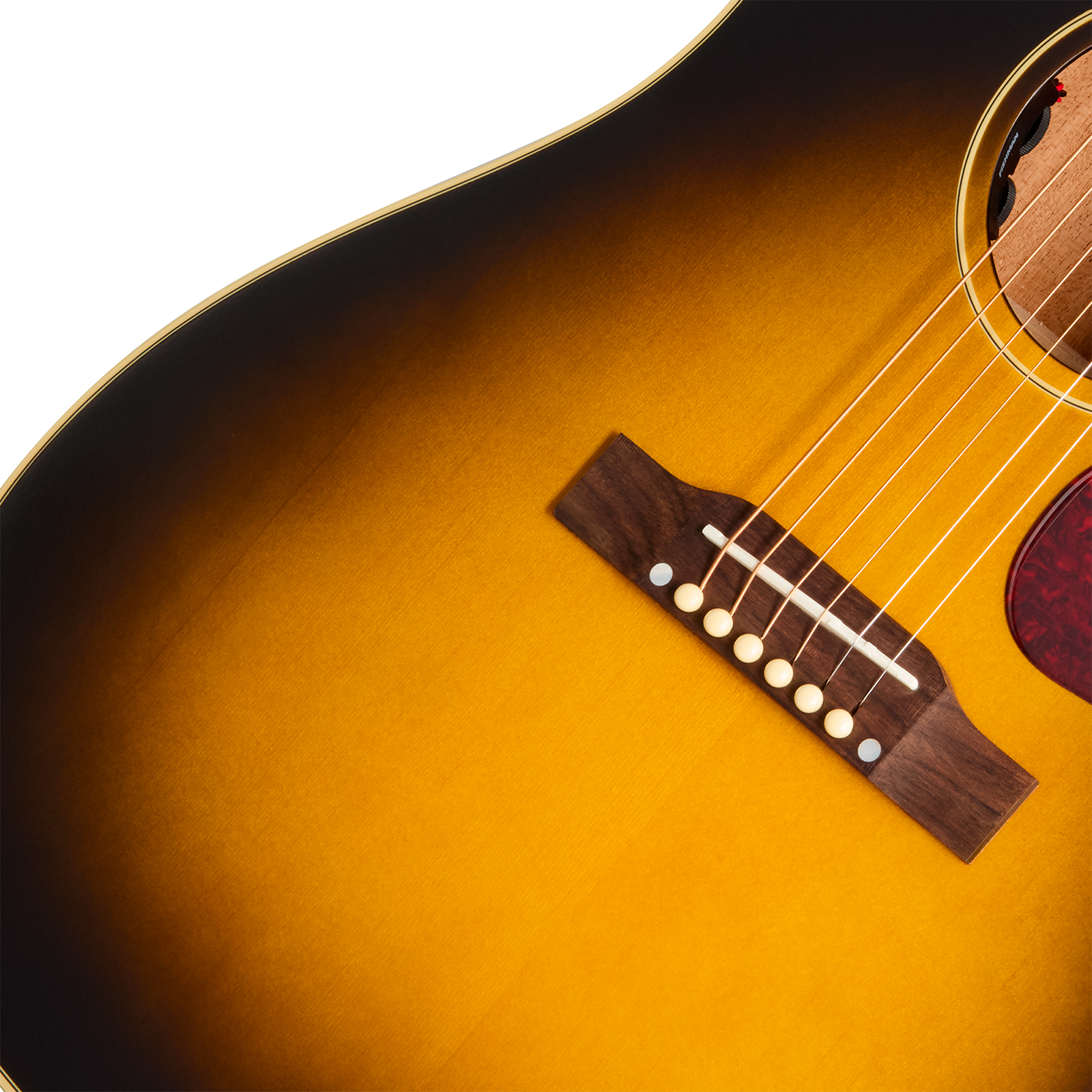 Epiphone J45 Standard Lh Ibg Dreadnought Gaucher Epicea Acajou Rw - Vintage Sunburst - Folk gitaar - Variation 3