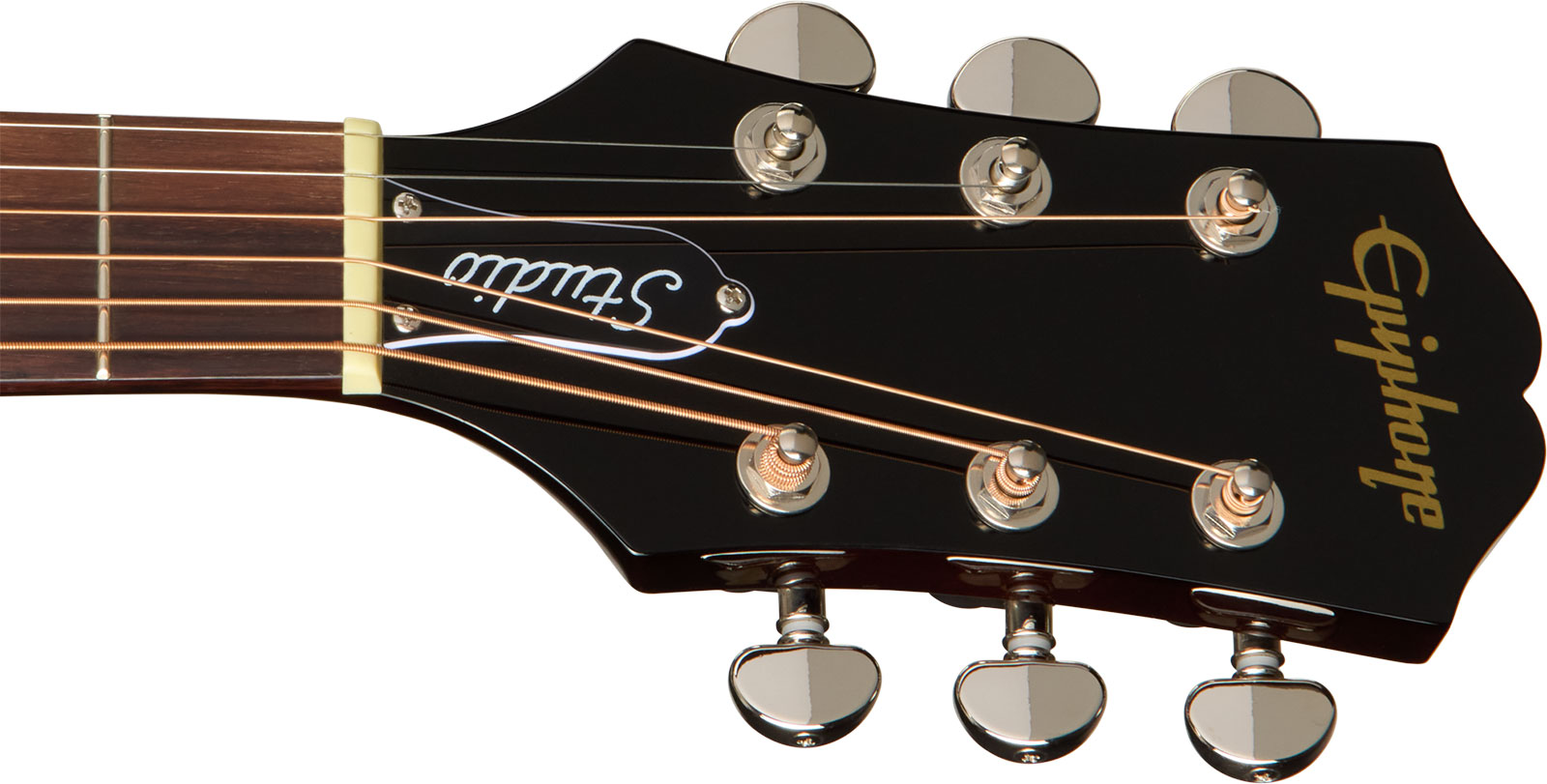 Epiphone J45 Studio Ec Ibg Dreadnought Cw Epicea Acajou Rw - Vintage Sunburst - Folk gitaar - Variation 4