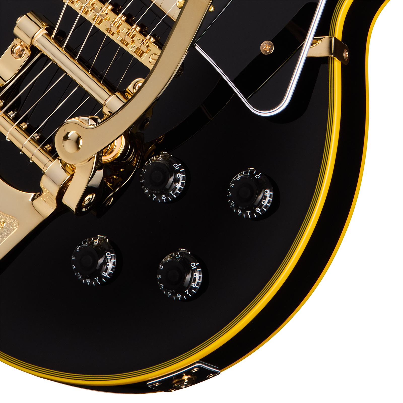 Epiphone Joe Bonamassa Les Paul Custom 1959 Bigsby Ltd Signature 2h Trem Ebo - Antique Ebony - Single cut gitaar - Variation 3