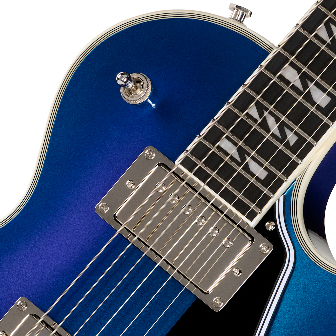 Epiphone Les Paul Custom Futura Ibg 2h Ht Eb - Twilight Shift - Single cut gitaar - Variation 3