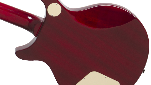 Epiphone Les Paul Dc Pro 2019 2h Ht Pf - Black Cherry - Guitarra eléctrica de doble corte. - Variation 1