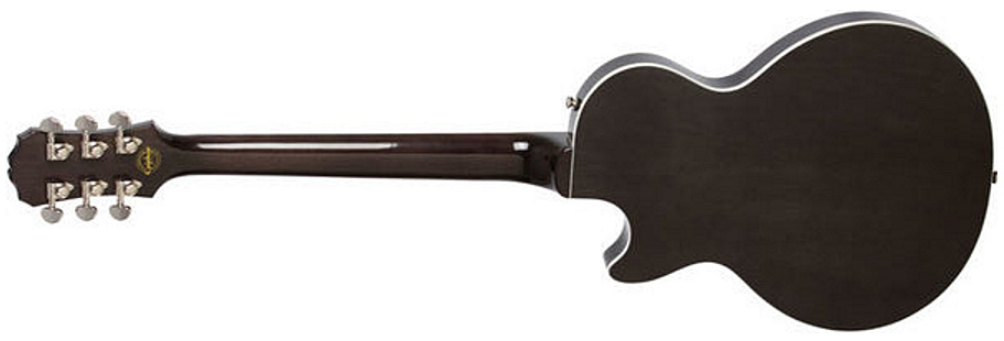 Epiphone Les Paul Es Pro 2016 - Trans Black - Semi hollow elektriche gitaar - Variation 2