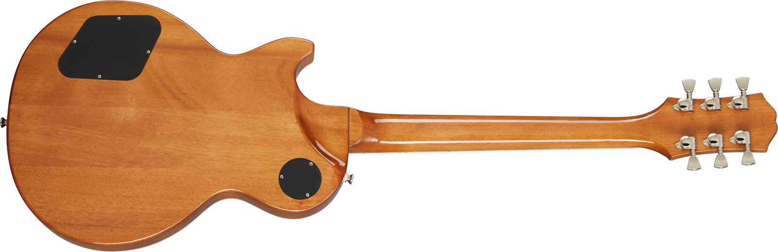 Epiphone Les Paul Modern Figured 2h Ht Eb - Magma Orange Fade - Enkel gesneden elektrische gitaar - Variation 1