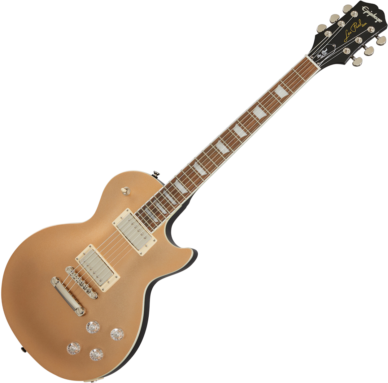 Epiphone Les Paul Muse Modern 2h Ht Lau - Smoked Almond Metallic - Enkel gesneden elektrische gitaar - Variation 2