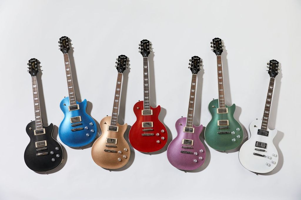 Epiphone Les Paul Muse Modern 2h Ht Lau - Purple Passion Metallic - Enkel gesneden elektrische gitaar - Variation 4