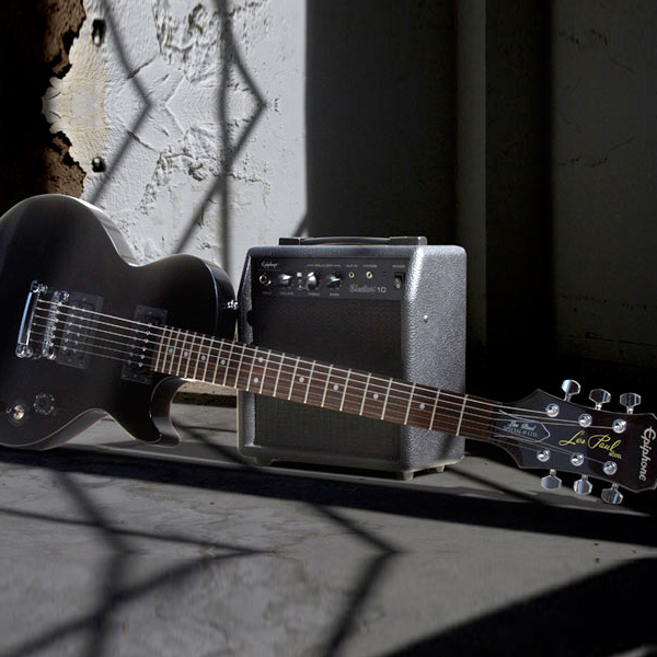 Epiphone Les Paul Player Pack Ch - Ebony - Elektrische gitaar set - Variation 7