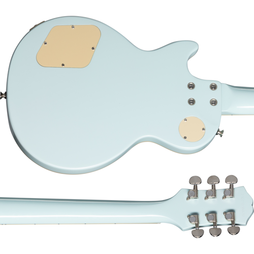 Epiphone Les Paul Power Players 2h Ht Lau - Ice Blue - Enkel gesneden elektrische gitaar - Variation 1