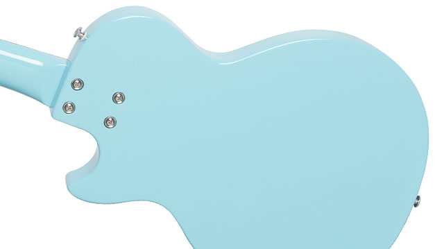 Epiphone Les Paul Sl 2s  Ht - Turquoise - Enkel gesneden elektrische gitaar - Variation 1