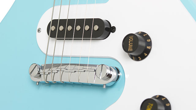 Epiphone Les Paul Sl 2s  Ht - Turquoise - Enkel gesneden elektrische gitaar - Variation 2