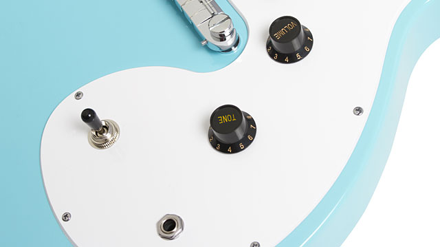 Epiphone Les Paul Sl Ss Ht - Pacific Blue - Enkel gesneden elektrische gitaar - Variation 2