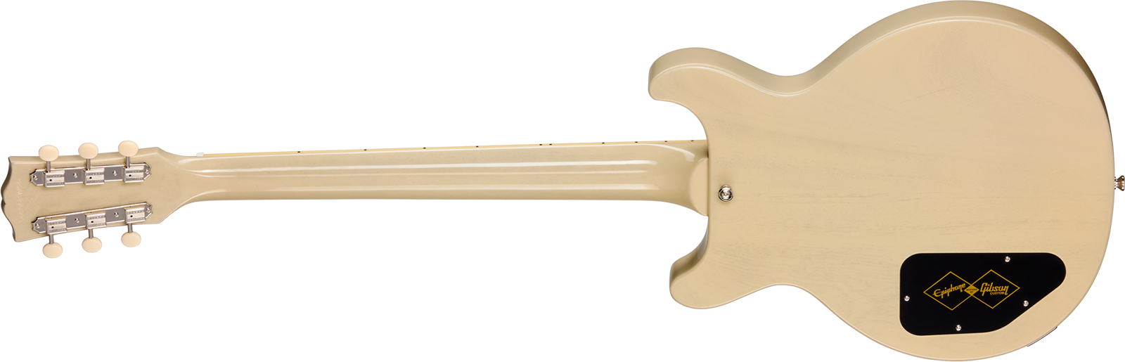 Epiphone Les Paul Special 1960 Dc Reissue Ibc 2s P90 Gibson Ht Rw - Tv White - Double cut gitaar - Variation 1