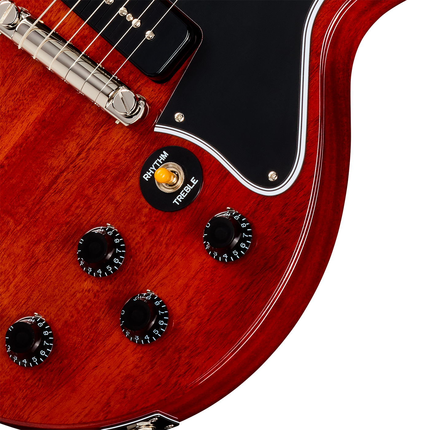 Epiphone Les Paul Special 1960 Dc Reissue Ibc 2s P90 Gibson Ht Rw - Cherry Red - Double cut gitaar - Variation 3