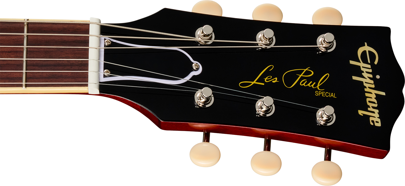Epiphone Les Paul Special 1960 Dc Reissue Ibc 2s P90 Gibson Ht Rw - Cherry Red - Double cut gitaar - Variation 4