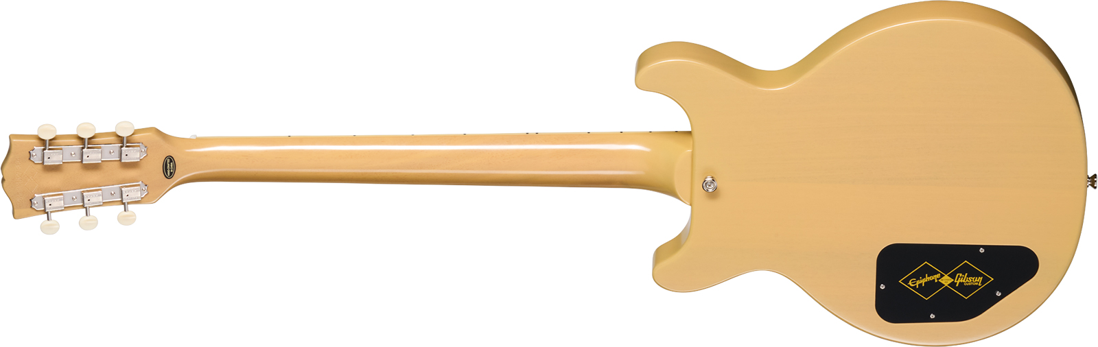 Epiphone Les Paul Special 1960 Dc Reissue Ins.by.g.c 2s P90 Gibson Ht Rw - Tv Yellow - Guitarra eléctrica de doble corte. - Variation 1