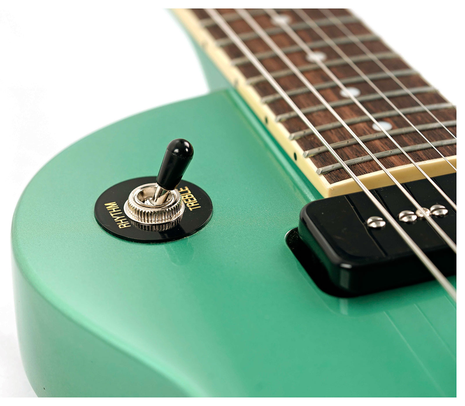 Epiphone Les Paul Special 2p90 Ht Lau - Inverness Green - Double cut gitaar - Variation 3