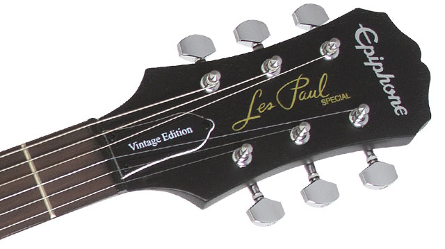 Epiphone Les Paul Special Ve 2016 - Vintage Worn Ebony - Enkel gesneden elektrische gitaar - Variation 3