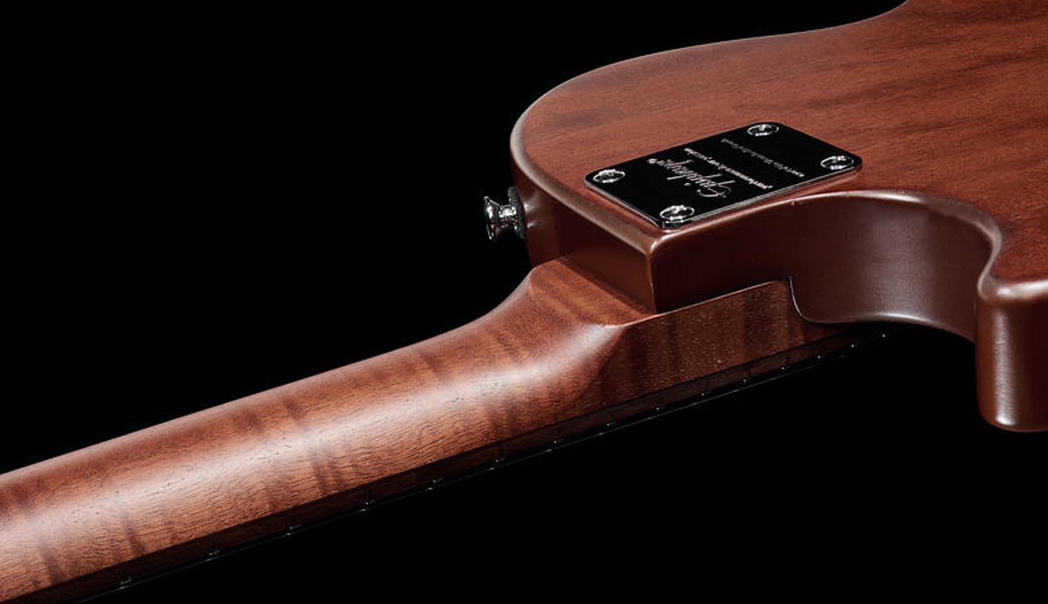 Epiphone Les Paul Special Ve 2016 - Vintage Worn Walnut - Enkel gesneden elektrische gitaar - Variation 4