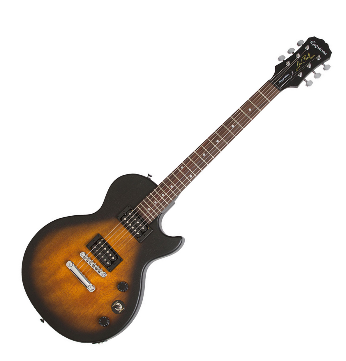 Epiphone Les Paul Special Ve 2016 - Vintage Worn Vintage Sunburst - Enkel gesneden elektrische gitaar - Variation 5